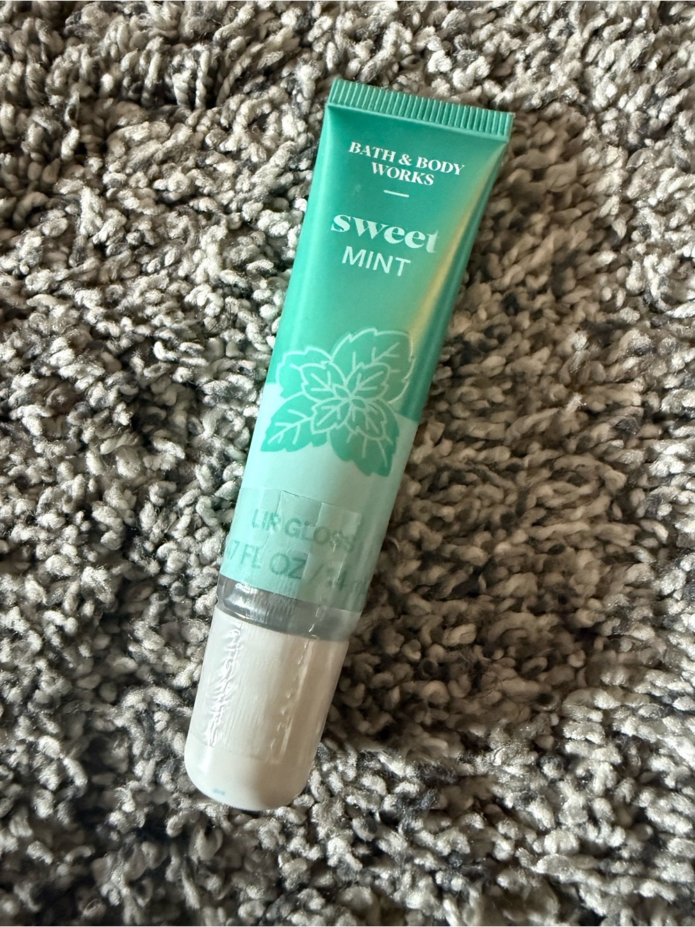 Bath & Body Works Sweet Mint Lip Gloss - Teal